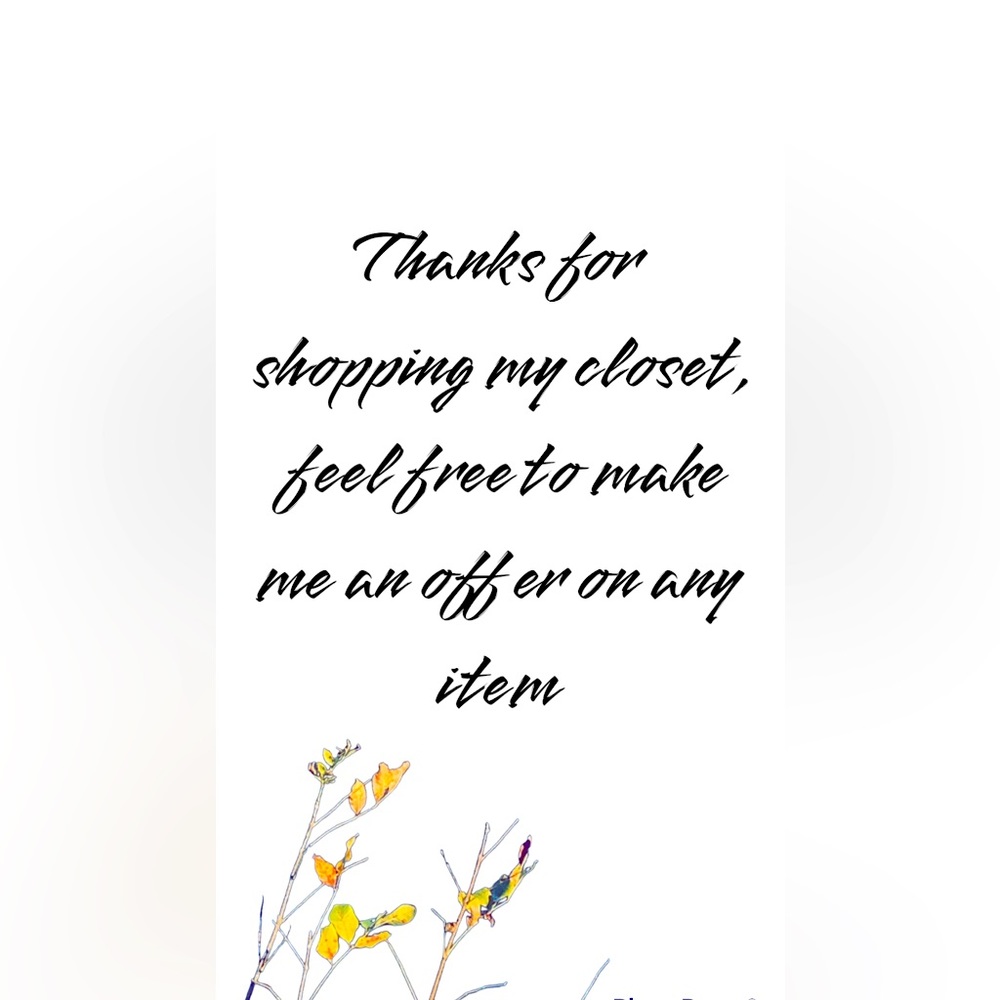 Thanks for shopping